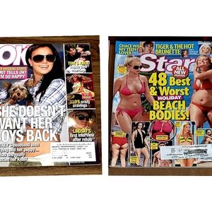 Britney Spears star & ok magazines great condition